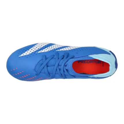 Adidas Predator Accuracy .3 FG Marinerush - Bright Royal/Footwear White/Bliss Blue Kids - Image 4