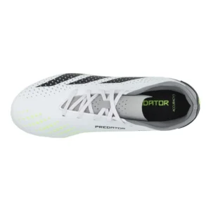 Adidas Predator Accuracy .3 Low FG Crazyrush - Footwear White/Core Black/Lucid Lemon - Image 4