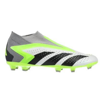 Adidas Predator Accuracy + FG Crazyrush - Footwear White/Core Black/Lucid Lemon Kids - Image 1