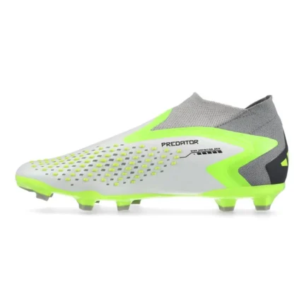 Adidas Predator Accuracy + FG Crazyrush - Footwear White/Core Black/Lucid Lemon Kids - Image 3