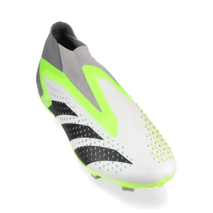 Adidas Predator Accuracy + FG Crazyrush - Footwear White/Core Black/Lucid Lemon Kids - Image 5
