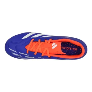 Adidas Predator Club FxG Advancement - Lucid Blue/Footwear White/Solar Red - Image 4