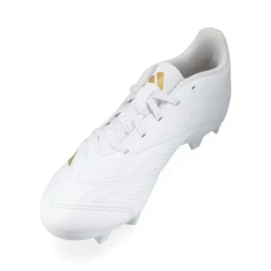 Adidas Predator Club FxG Day Spark - Footwear White/Gold Metallic/Footwear White - Image 5