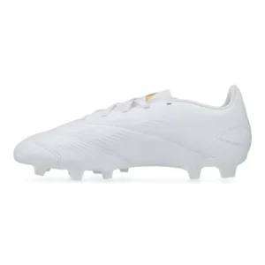 Adidas Predator Club FxG Day Spark - Footwear White/Gold Metallic/Footwear White - Image 3