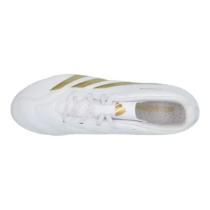 Adidas Predator Club FxG Day Spark - Footwear White/Gold Metallic/Footwear White - Image 4