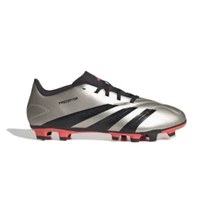 Adidas Predator Club FxG Vivid Horizon - Platin Metallic/Aurora Black/Turbo - Image 1