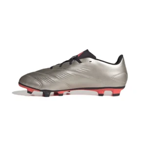 Adidas Predator Club FxG Vivid Horizon - Platin Metallic/Aurora Black/Turbo - Image 3