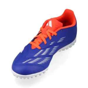 Adidas Predator Club TF Advancement - Lucid Blue/Footwear White/Solar Red Kids - Image 5