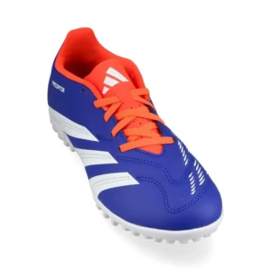 Adidas Predator Club TF Advancement - Lucid Blue/Footwear White/Solar Red Kids - Image 7