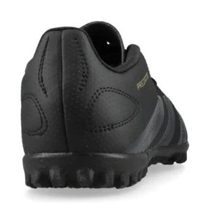 Adidas Predator Club TF Dark Spark - Core Black/Carbon/Gold Metallic Kids - Image 6