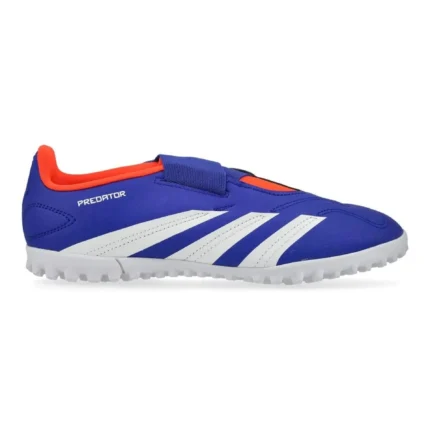 Adidas Predator Club Velcro TF Advancement - Lucid Blue/Footwear White/Solar Red Kids - Image 1