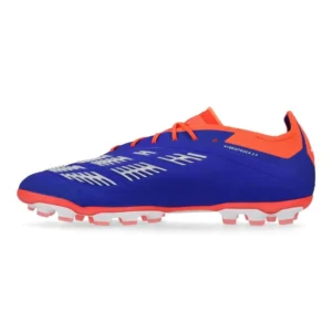 Adidas Predator Elite 2G/3G AG Advancement - Lucid Blue/Footwear White/Solar Red - Image 3