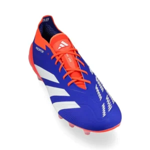 Adidas Predator Elite AG Advancement - Lucid Blue/Footwear White/Solar Red - Image 5