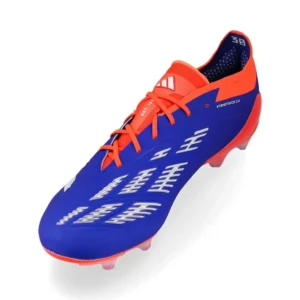 Adidas Predator Elite AG Advancement - Lucid Blue/Footwear White/Solar Red - Image 7