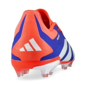 Adidas Predator Elite FG Advancement - Lucid Blue/Footwear White/Solar Red Kids - Image 6
