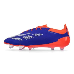 Adidas Predator Elite FG Advancement - Lucid Blue/Footwear White/Solar Red - Image 3