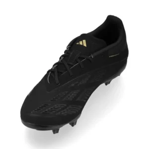 Adidas Predator Elite FG Dark Spark - Core Black/Carbon/Gold Metallic Kids - Image 7