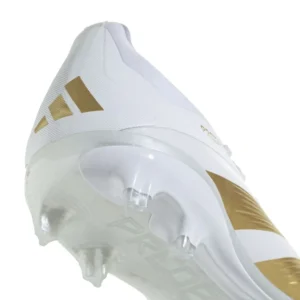 Adidas Predator Elite FG Day Spark - Footwear White/Gold Metallic/Footwear White Kids - Image 6