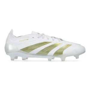Adidas Predator Elite FG Day Spark - Footwear White/Gold Metallic/Footwear White - Image 1