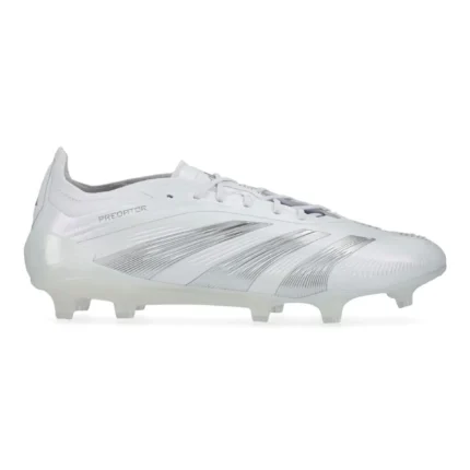 Adidas Predator Elite FG Pearlized - Footwear White/Silver Metallic - Image 1