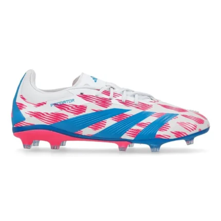 Adidas Predator Elite FG Reemergence - Footwear White/Solar Blue/Solar Pink Kids - Image 1