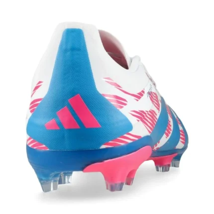 Adidas Predator Elite FG Reemergence - Footwear White/Solar Blue/Solar Pink Kids - Image 6