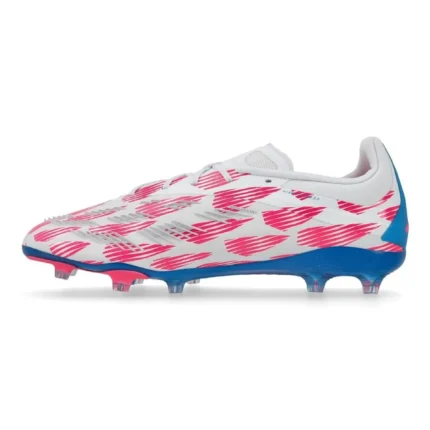 Adidas Predator Elite FG Reemergence - Footwear White/Solar Blue/Solar Pink Kids - Image 3