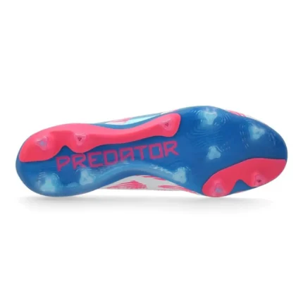 Adidas Predator Elite FG Reemergence - Footwear White/Solar Blue/Solar Pink - Image 2
