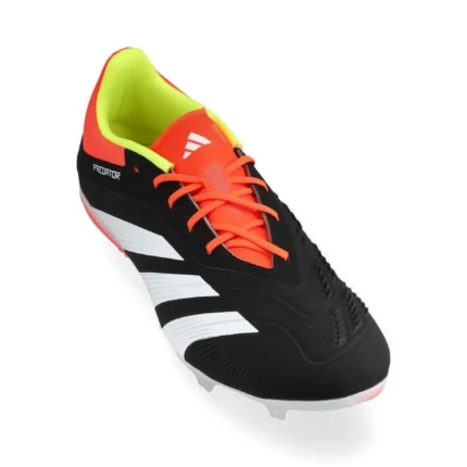 Adidas Predator Elite FG Solar Energy - Core Black/Footwear White/Solar Red Kids - Image 7