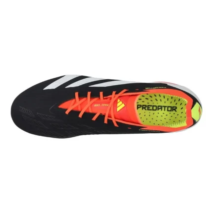 Adidas Predator Elite FG Solar Energy - Core Black/Footwear White/Solar Red - Image 4