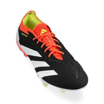 Adidas Predator Elite FG Solar Energy - Core Black/Footwear White/Solar Red - Image 5