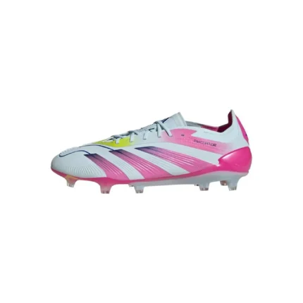 Adidas Predator Elite FG Stellar Icon - Almost Blue/Lucid Pink/Semi Solar Yellow - Image 8