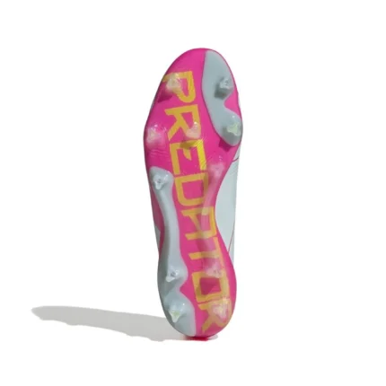 Adidas Predator Elite FG Stellar Icon - Almost Blue/Lucid Pink/Semi Solar Yellow - Image 5