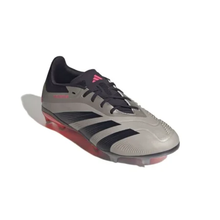 Adidas Predator Elite FG Vivid Horizon - Platin Metallic/Aurora Black/Turbo Kids - Image 4