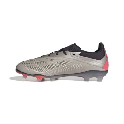 Adidas Predator Elite FG Vivid Horizon - Platin Metallic/Aurora Black/Turbo Kids - Image 3