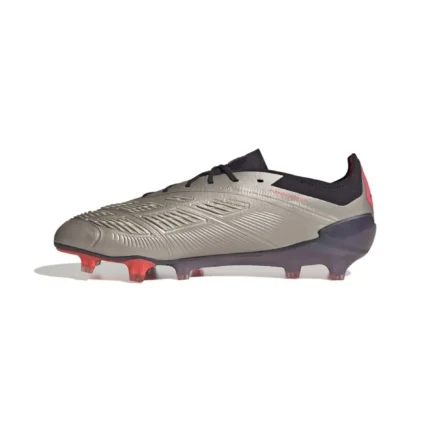 Adidas Predator Elite FG Vivid Horizon - Platin Metallic/Aurora Black/Turbo - Image 3