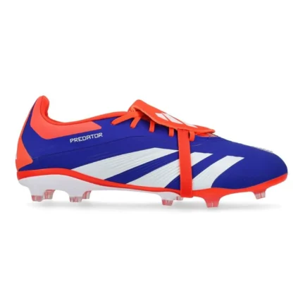 Adidas Predator Elite Fold-Over Tongue FG Advancement - Lucid Blue/Footwear White/Solar Red Kids - Image 1