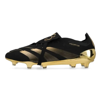 Adidas Predator Elite Fold-Over Tongue FG Belligold - Core Black/Gold Metallic Limited Edition - Image 3