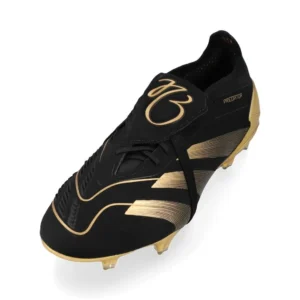 Adidas Predator Elite Fold-Over Tongue FG Belligold - Core Black/Gold Metallic Limited Edition - Image 5