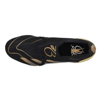 Adidas Predator Elite Fold-Over Tongue FG Belligold - Core Black/Gold Metallic Limited Edition - Image 4