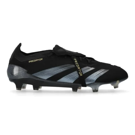 Adidas Predator Elite Fold-Over Tongue FG Dark Spark - Core Black/Carbon/Gold Metallic - Image 1
