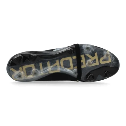 Adidas Predator Elite Fold-Over Tongue FG Dark Spark - Core Black/Carbon/Gold Metallic - Image 2