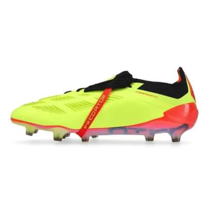 Adidas Predator Elite Fold-Over Tongue FG Energy Citrus - Solar Yellow/Core Black/Solar Red - Image 3
