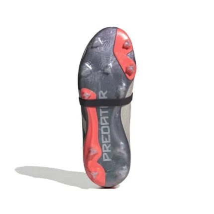 Adidas Predator Elite Fold-Over Tongue FG Vivid Horizon - Platin Metallic/Aurora Black/Turbo Kids - Image 2