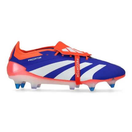 Adidas Predator Elite Fold-Over Tongue SG Advancement - Lucid Blue/Footwear White/Solar Red - Image 1