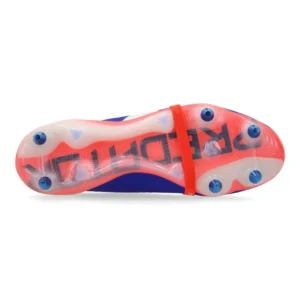 Adidas Predator Elite Fold-Over Tongue SG Advancement - Lucid Blue/Footwear White/Solar Red - Image 2