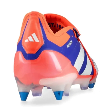 Adidas Predator Elite Fold-Over Tongue SG Advancement - Lucid Blue/Footwear White/Solar Red - Image 6