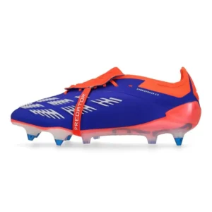 Adidas Predator Elite Fold-Over Tongue SG Advancement - Lucid Blue/Footwear White/Solar Red - Image 3