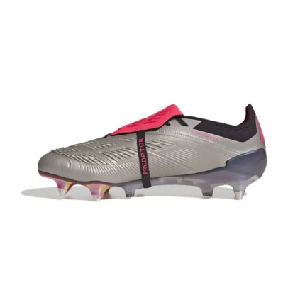 Adidas Predator Elite Fold-Over Tongue SG Vivid Horizon - Platin Metallic/Aurora Black/Turbo - Image 3