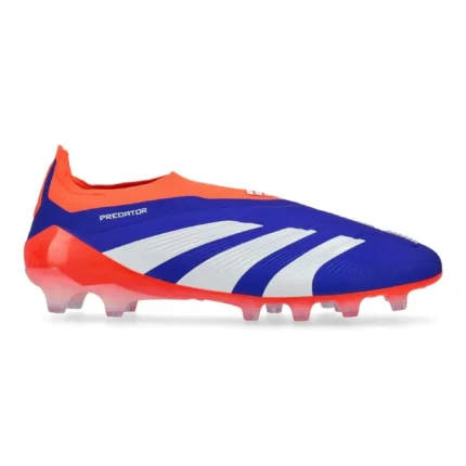 Adidas Predator Elite Laceless AG Advancement - Lucid Blue/Footwear White/Solar Red - Image 1